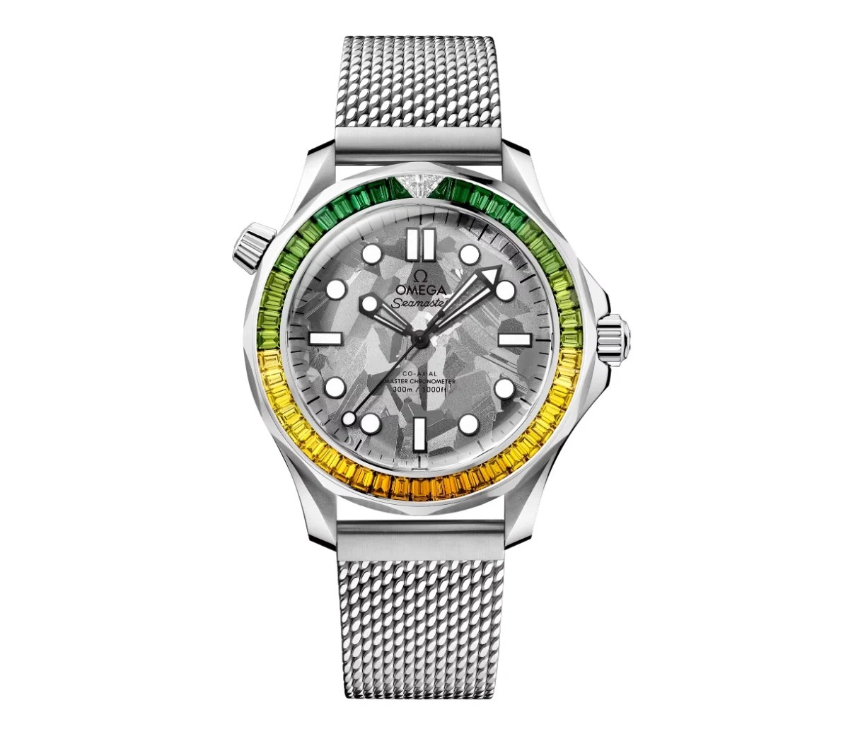 Omega Seamaster Diver 18K Canopus Gold™ & Diamonds Men's Watch, 210.55.42.20.99.001