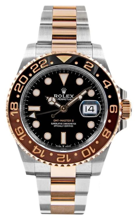 Rolex Pre-Owned GMT-Master II Everose 126711 CHNR Rootbeer